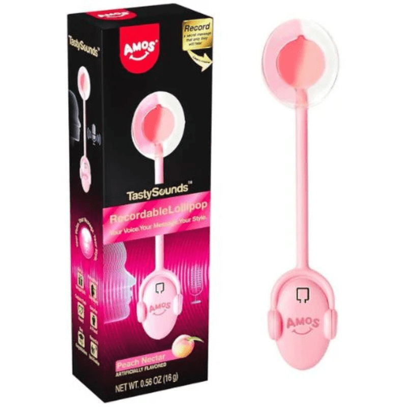 Amos TastySounds Recordable Lollipop